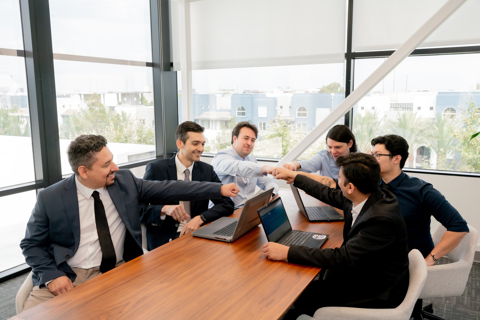 The Right Click team collaborating in their Irvine office